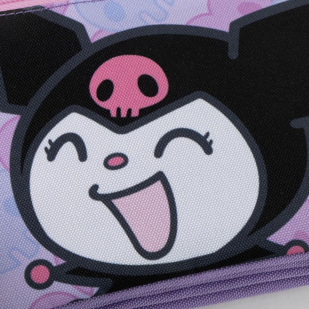 Kuromi Hello Kitty triple portatodo slika 9