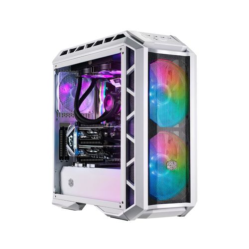 COOLER MASTER MasterCase H500P Mesh ARGB Gaming modularno kućište (MCM-H500P-WGNN-S01) belo slika 1