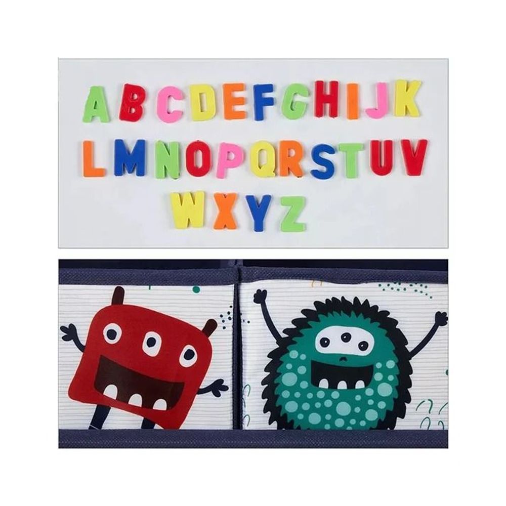 Kinder Home Drvena magnetna tabla za crtanje Monster slika 7