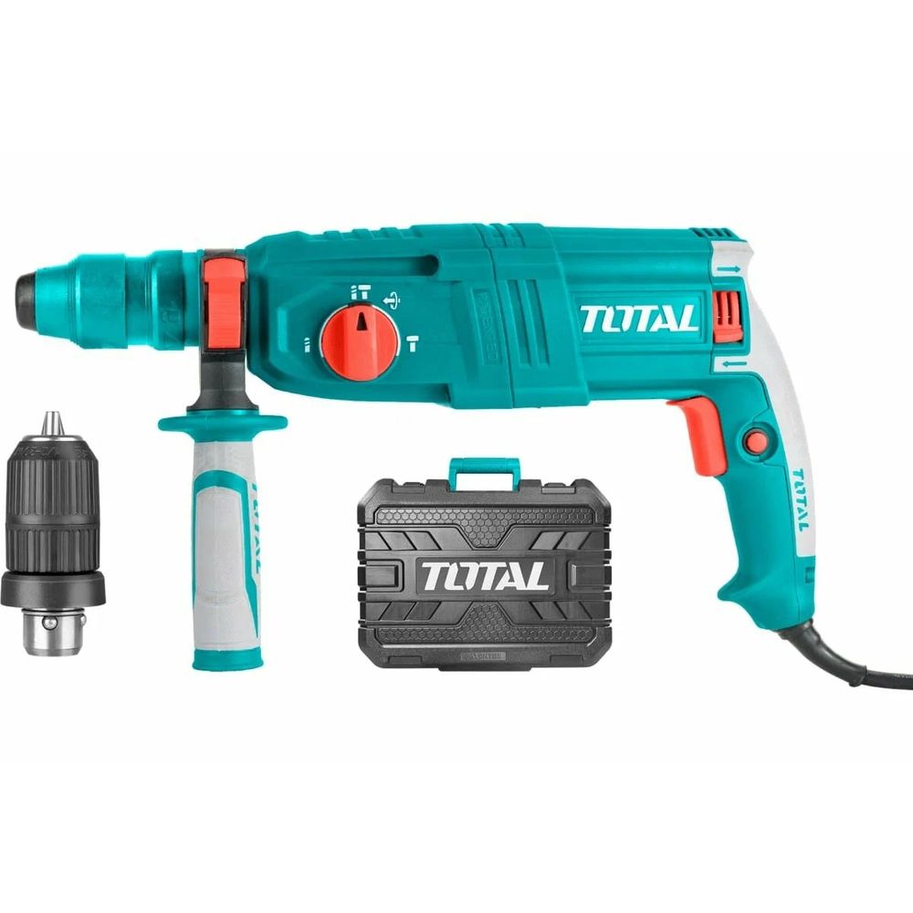 TOTAL Rotacijski čekić 800W, SDS Plus/4000bpm/14mm/2,5J (TH308268) slika 3