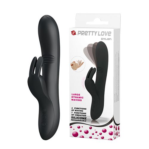 Crni multifunkcionalni zeka vibrator slika 1