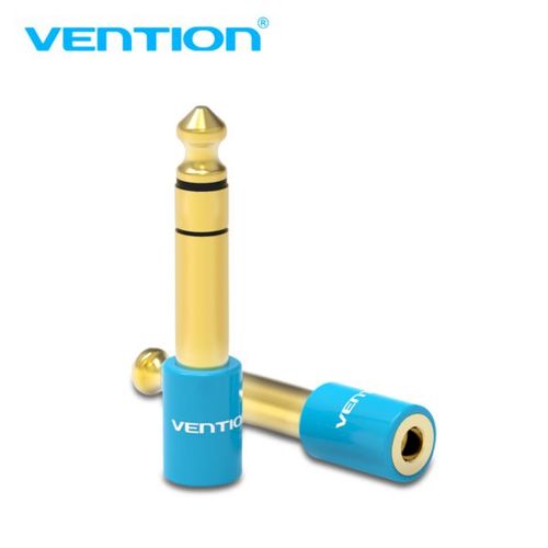 Vention 6.5mm Male to 3.5mm Female Audio Adapter Blue slika 1