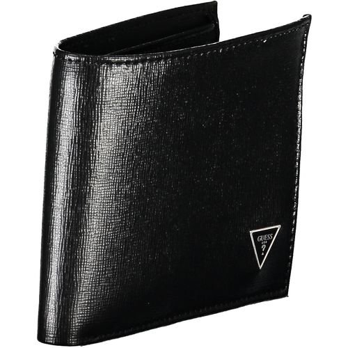 GUESS JEANS BLACK MEN'S WALLET slika 3