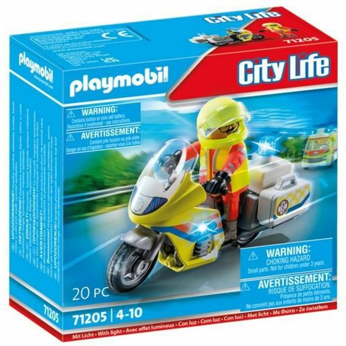 Set za Igru Vozila Playmobil 71205 Motocikl 20 Dijelovi slika 1