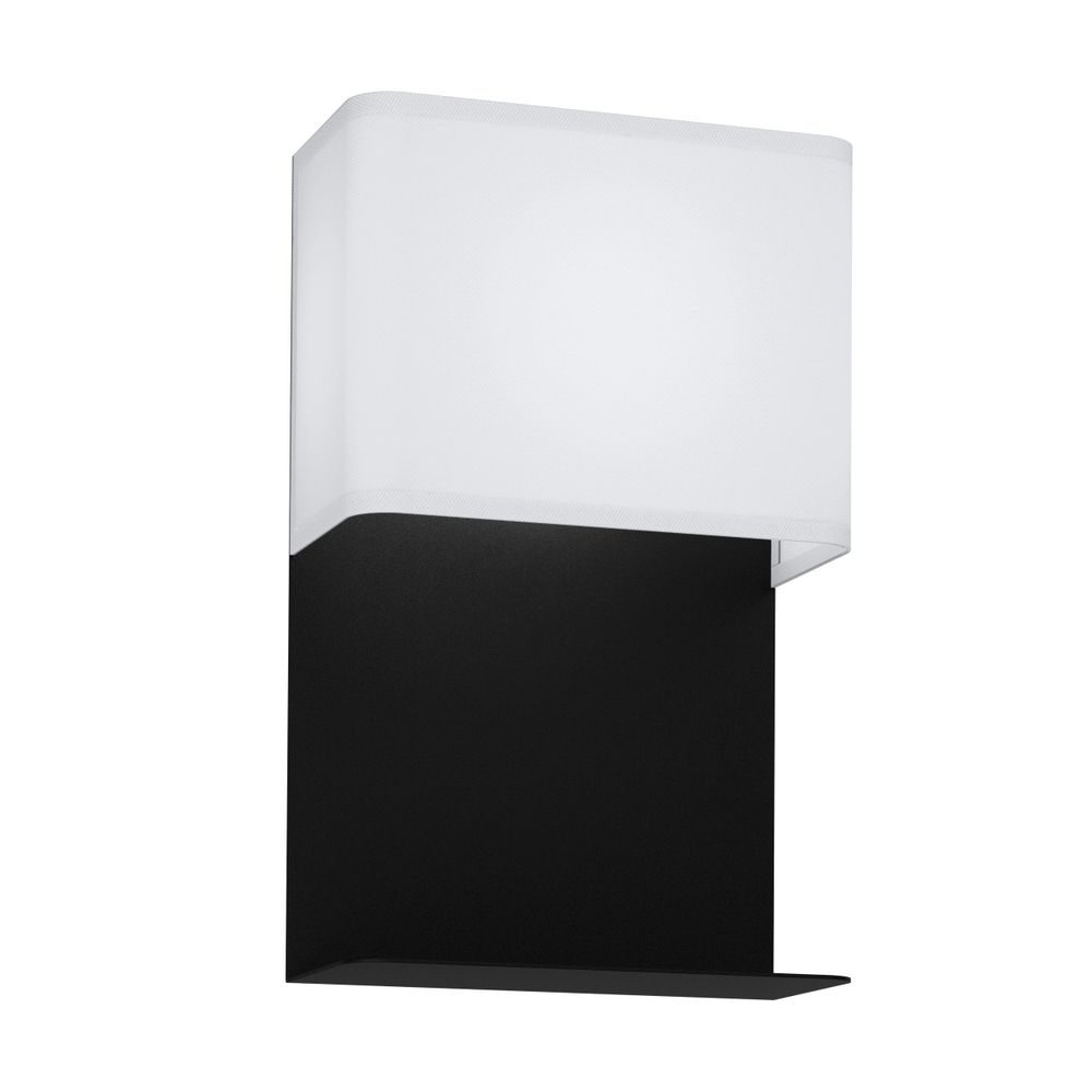 Eglo zidna rasvjeta galdakao led 1x5,4w 3000k 450lm crno/bijelo v:320mm slika 1