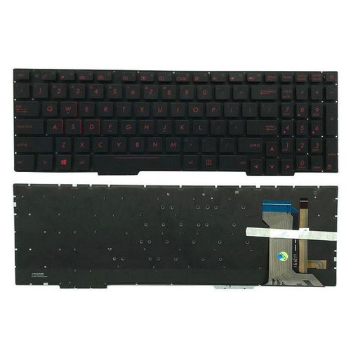 Tastatura za laptop Asus Rog GL553 GL553V FX753 mali enter sa pozadinskim osvetljenjem slika 1