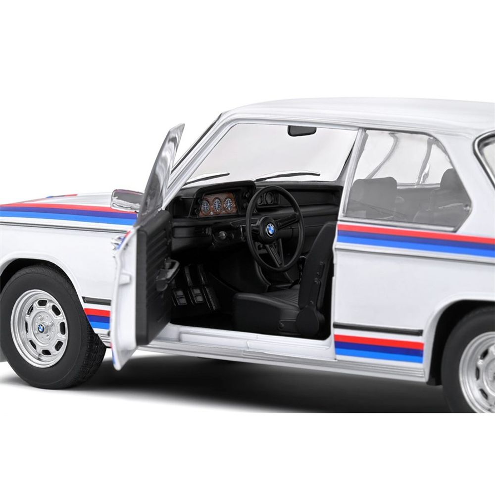 Solido BMW 2002 Tii Turbo Evocation White 1971 1:18 slika 6