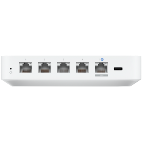 UBIQUITI Compact UniFi Cloud Gateway with a full suite of advanced routing and security features:Runs UniFi Network for full-stack network management;Manages 30+ UniFi devices and 300+ clients;1 Gbps routing with IDS/IPS; Multi-WAN load balancing slika 2