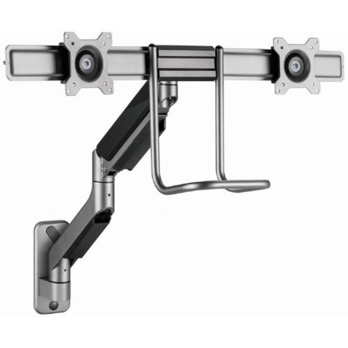 MA-WA2-02 Gembird Podesivi dupli zidni drzac za monitor,tilt, 17-32 max.2x8kg slika 1