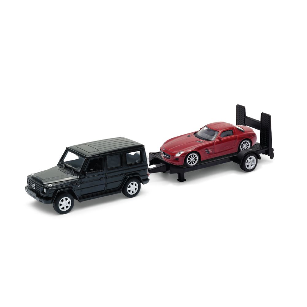 Welly auto s prikolicom 43689F-2TB(A) slika 2