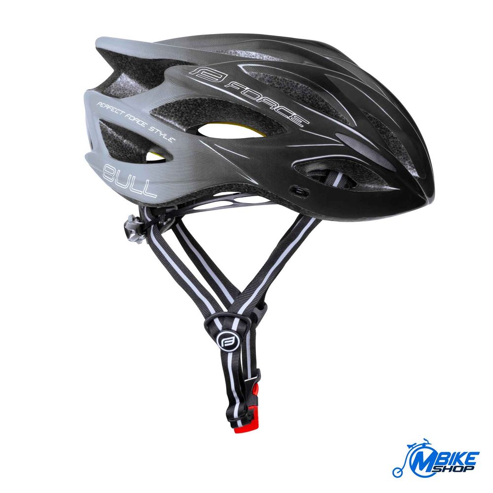 Force Kaciga Bull Hue MIPS Black/Grey slika 2