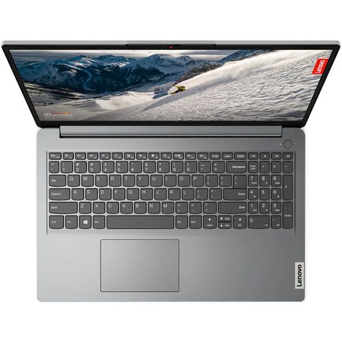 Lenovo 82R400C7YA IdeaPad 1 15ALC7 (Cloud Grey) 6-Core Ryzen 5 5500U 2.1-4.0GHz/11MB 8GB DDR4 512GB-SSD-M.2-NVMe 15.6" FHD (1920x1080) IPS AG 720p Radeon-Graphics WiFi-AC HDMI  4-1 BT5.0 TPM2.0 NumPad 38Wh 1.65kg DOS slika 1