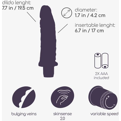 CRUSHIOUS LOVERBOY REALISTIC VIBRATOR slika 7