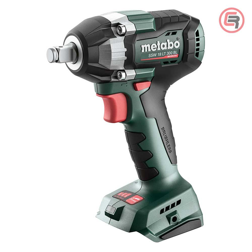 Metabo Odvijač Udarni Aku SSW 18 LT 300 BL – 1/2" (bez baterije i punjača) – 602398850 slika 1