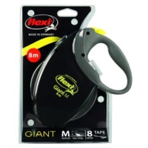 FLEXI GIANT TAPE VODILICA ZA PSE NEON/CRNA M, 8m, 25kg slika 2