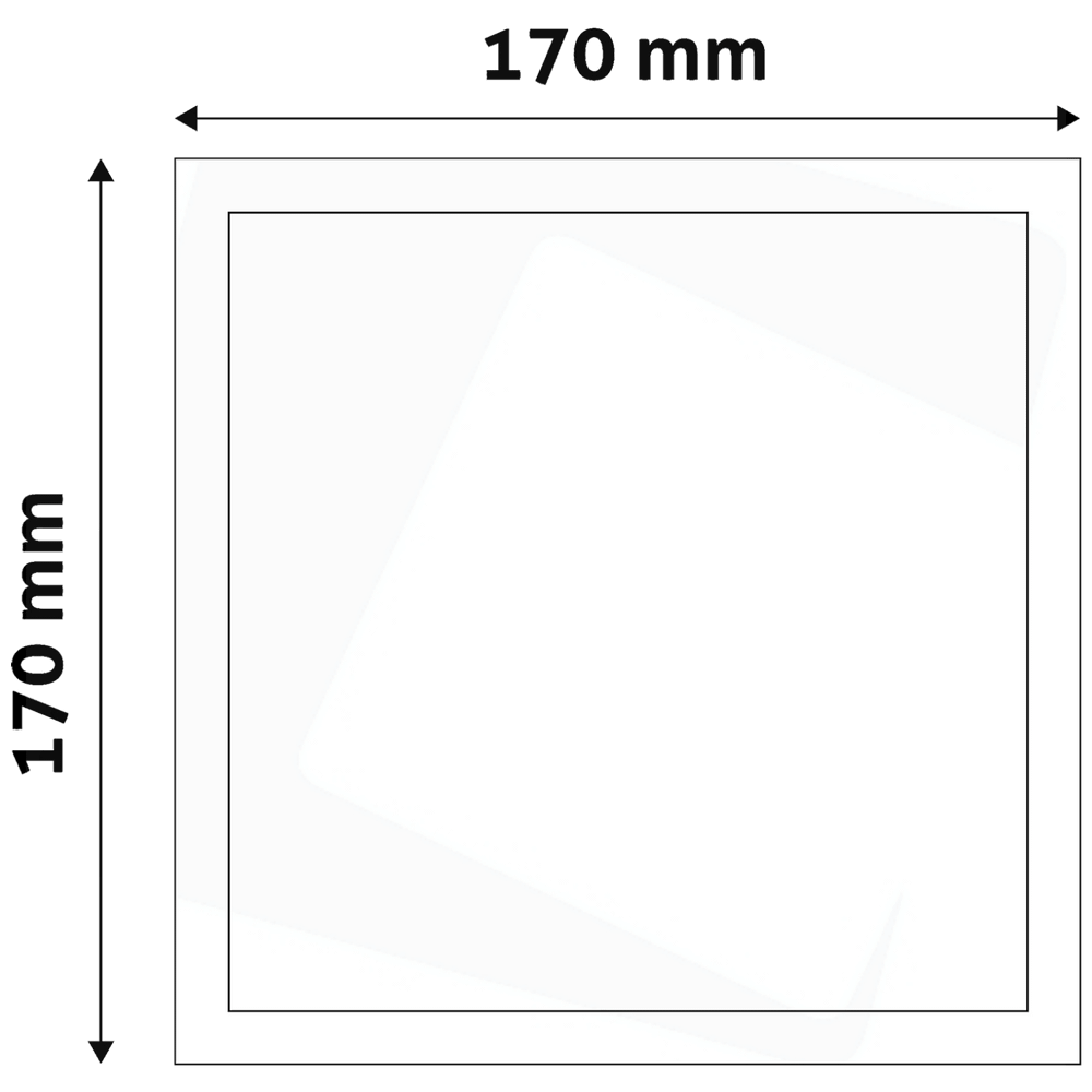 Avide Plafonjera LED, 12W, 950 lm, 4000K, IP20 - ACSMNW-S-12W-ALU-SN slika 3