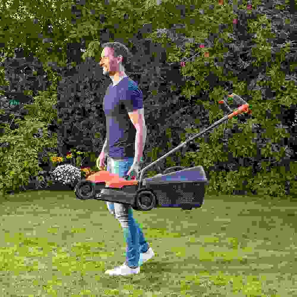 KOSILICA ROTACIJSKA SA RUČKAMA 1200 W 32 cm Black &amp; Decker BEMW451BH slika 2