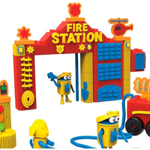 Play-Doh Fire Station Block set slika 4