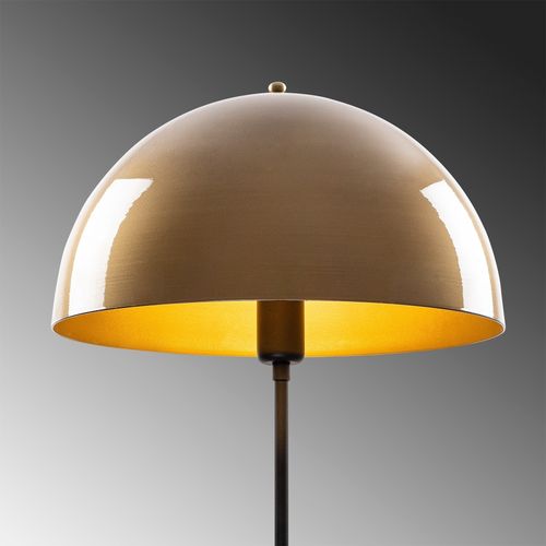 Opviq Podna lampa CAN , zlatno- crna, metalm 50 x 50 cm, visina 170 cm, promjer sjenila 40 cm, visina 22 cm, E27 40 W, Can - NT - 113 slika 5