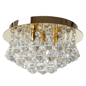 TOOLIGHT Kristalna stropna svjetiljka App1038-3cp zlato