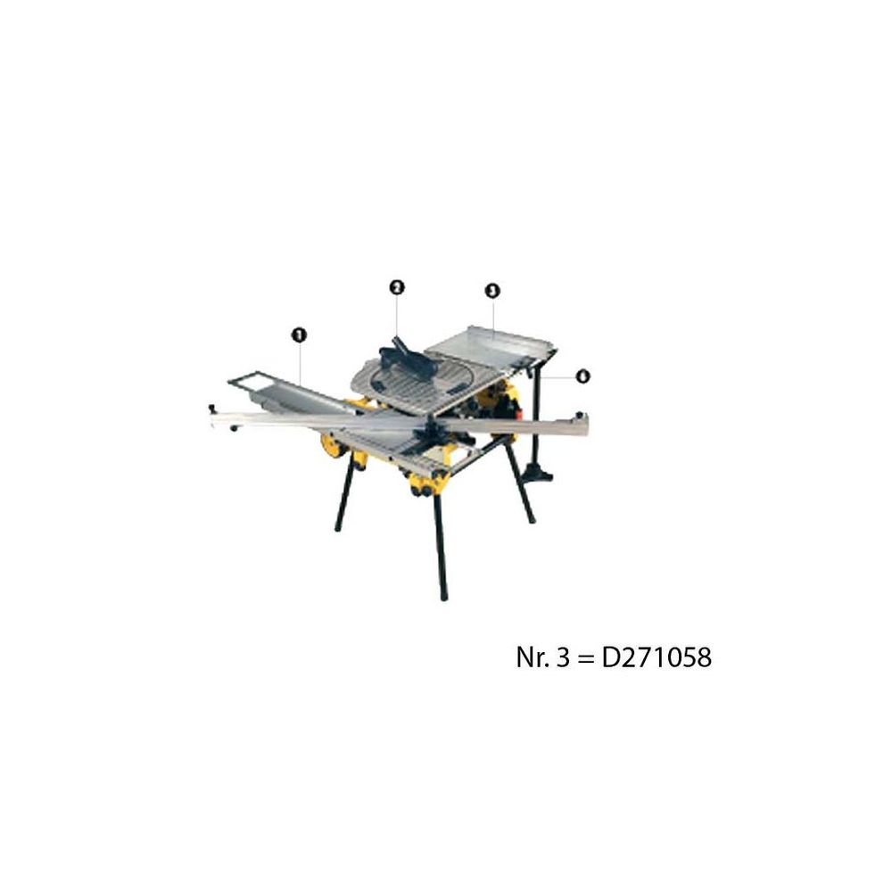 DODATNI STOL ZA DESNU STRANU ZA D27105 Dewalt D271058 slika 1
