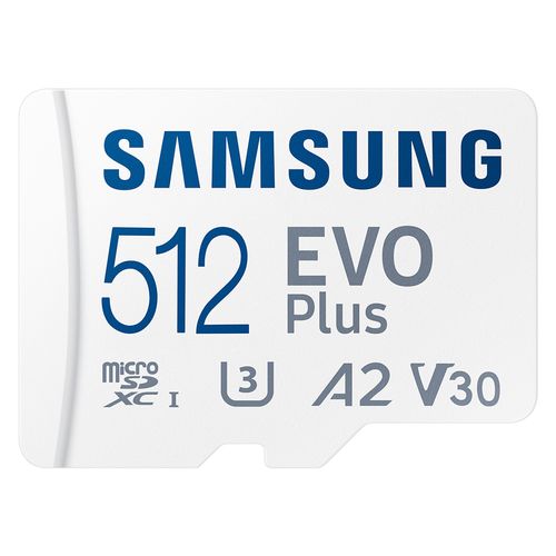 Samsung Memorijska kartica EVO PLUS MicroSD 512GB class 10 + Adapter MB-MC512SA slika 1