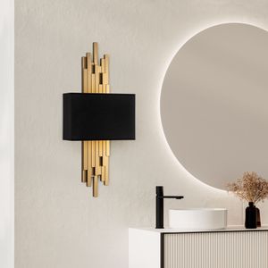 Zidna Lampa Axıs - 15114, boje: Zlata, Crna