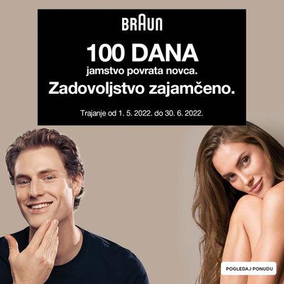 BRAUN jamstvo povrata novca