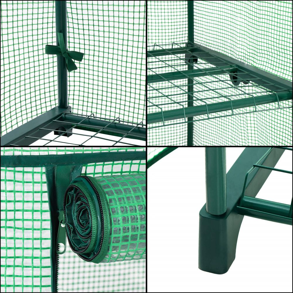 GT0008 VRTNI STAKLENIK OD FOLIJE 70 X 50 X 158 CM slika 9