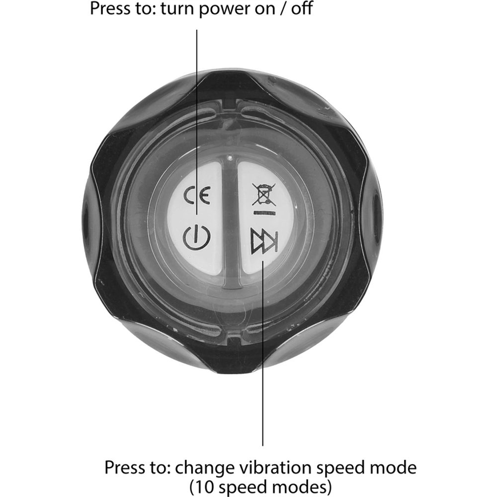 Shots igračke Shots Realistic Multispeed vibrator slika 6