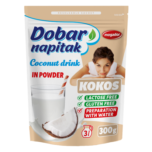 Dobar napitak od kokosa u prahu 300g slika 1