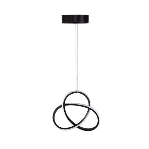 Aurigae Black-White Light Black Chandelier slika 4