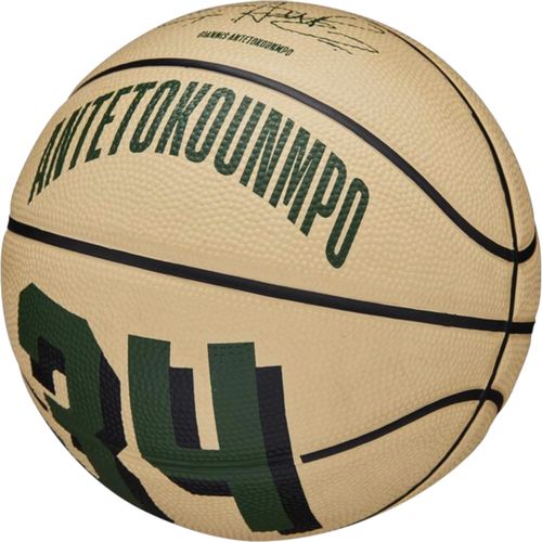 Wilson NBA Player Icon Giannis Antetokounmpo mini košarkaška lopta wz4007501xb slika 3