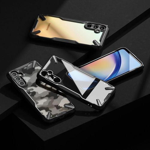 Ringke Fusion X maska za Samsung Galaxy A34 5G - crna slika 6