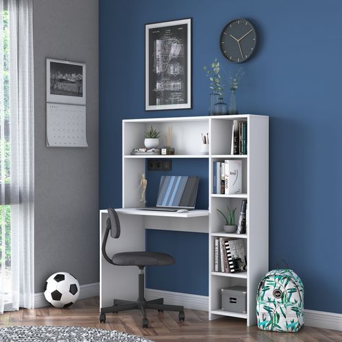 HA104 - 2063 White Study Desk slika 2