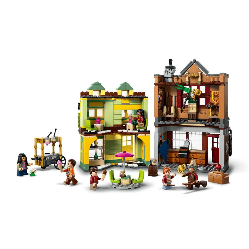 LEGO 76452 Quality Quidditch™ Supplies & Ice Cream Parlour slika 4