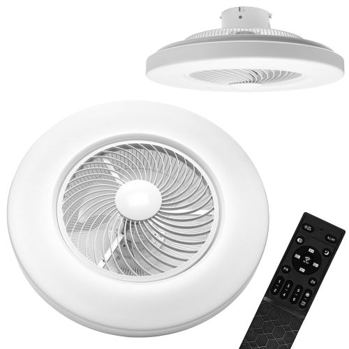 Luster s ventilatorom APP1551-C WHITE slika 1