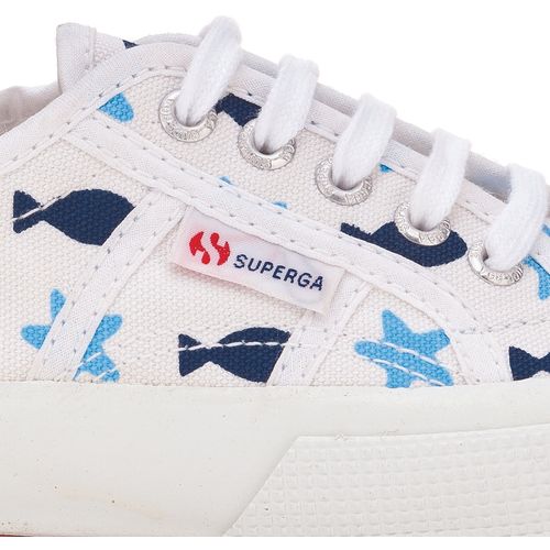 Ženske tenisice SUPERGA Aqua ribica & zvjezdica bijele slika 4