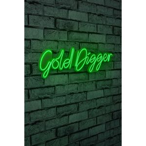 Wallity Ukrasna plastična LED rasvjeta, Gold Digger - Green