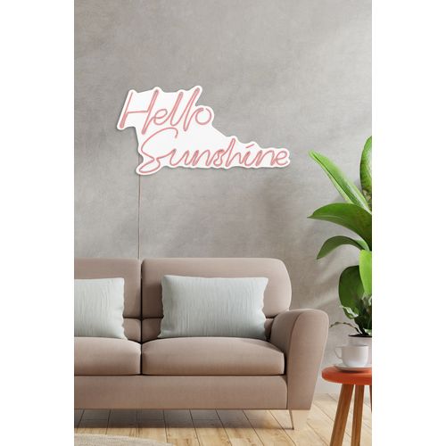 Wallity Zidna LED dekoracija, Hello Sunshine - Pink slika 5