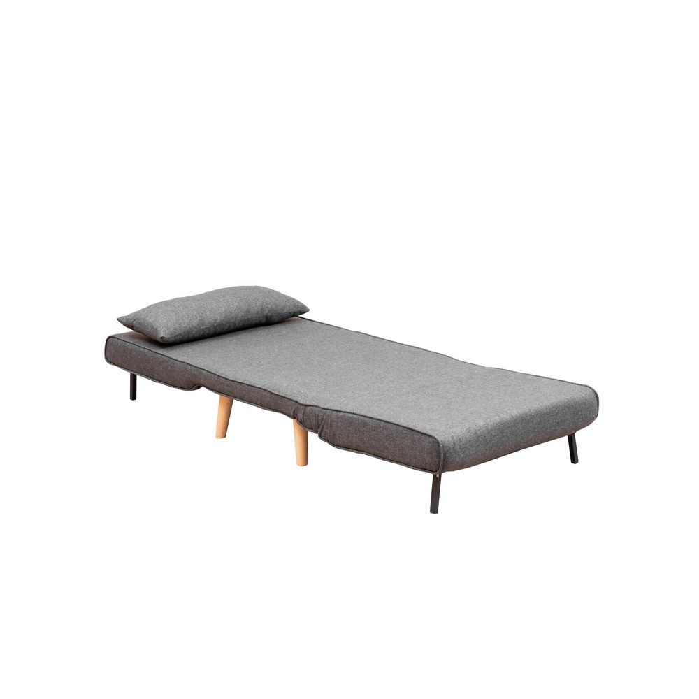 Folde Single - Tamno Siva Sofa na Razvlačenje za Jednu Osobu slika 6