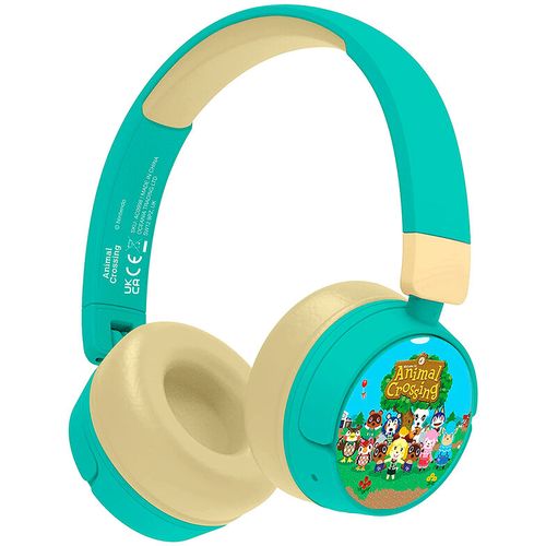 Animal Crossing wireless kids headphones slika 1