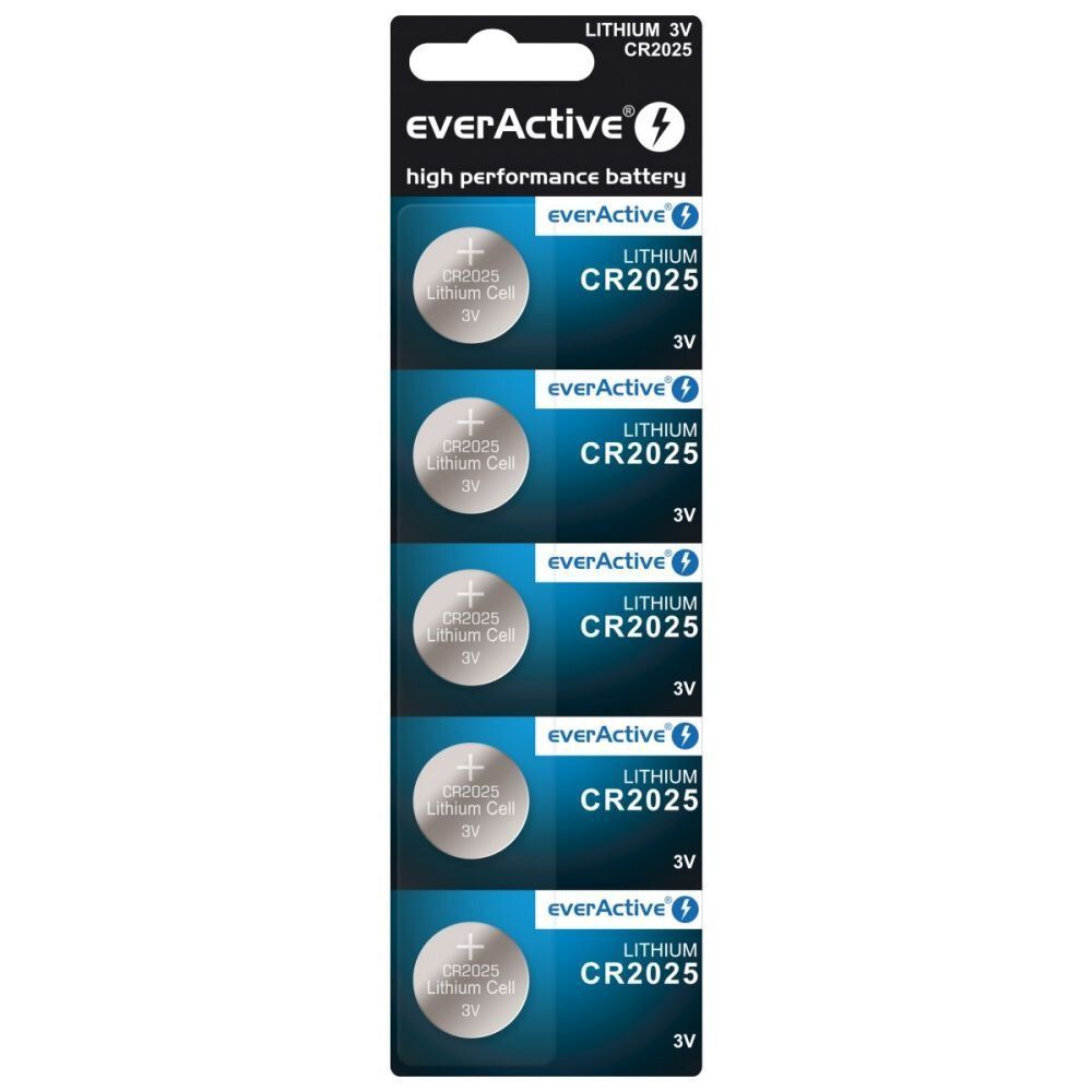 EverActive CR2025 baterije - 5 kom. slika 1