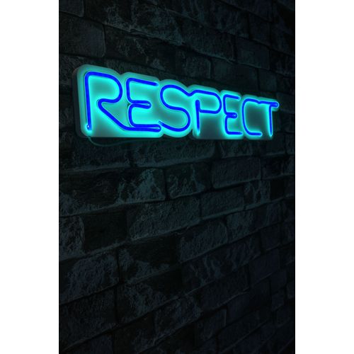 Wallity Ukrasna plastična LED rasvjeta, Respect - Blue slika 1