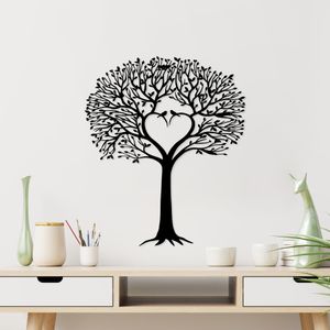 Wallity Metalna zidna dekoracija, Love Tree