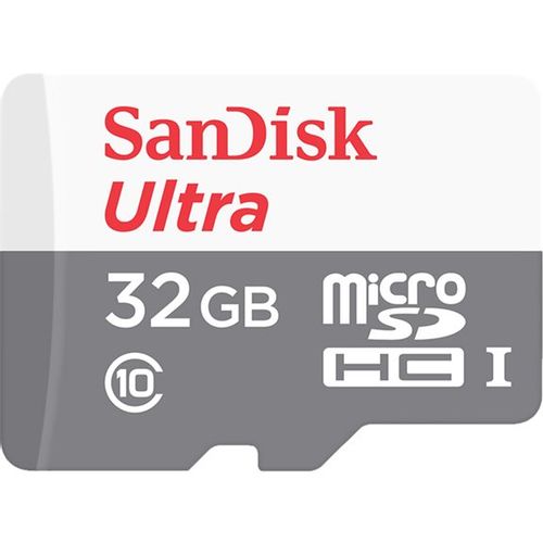 Memorijska kartica SANDISK 32GB Ultra microSDXC + SD Adpt, SDSQUNR-032G-GN6TA slika 1