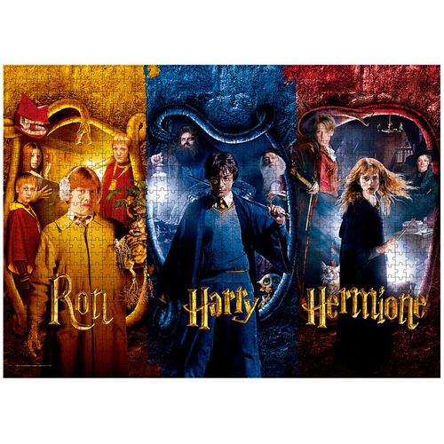 Harry Potter Ron, Harry, Hermione puzzle 1000kom slika 1