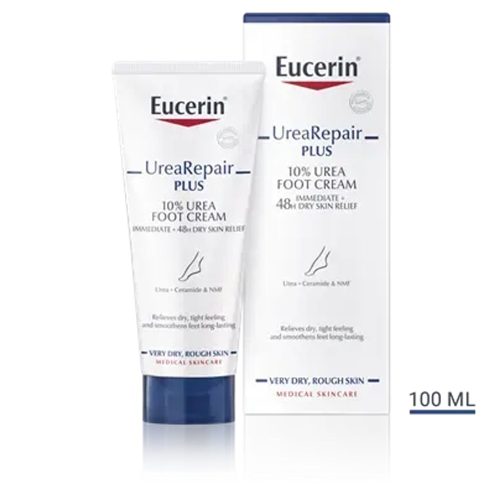 EUCERIN KREM ZA STOPALA 10% UREA 100ML slika 1