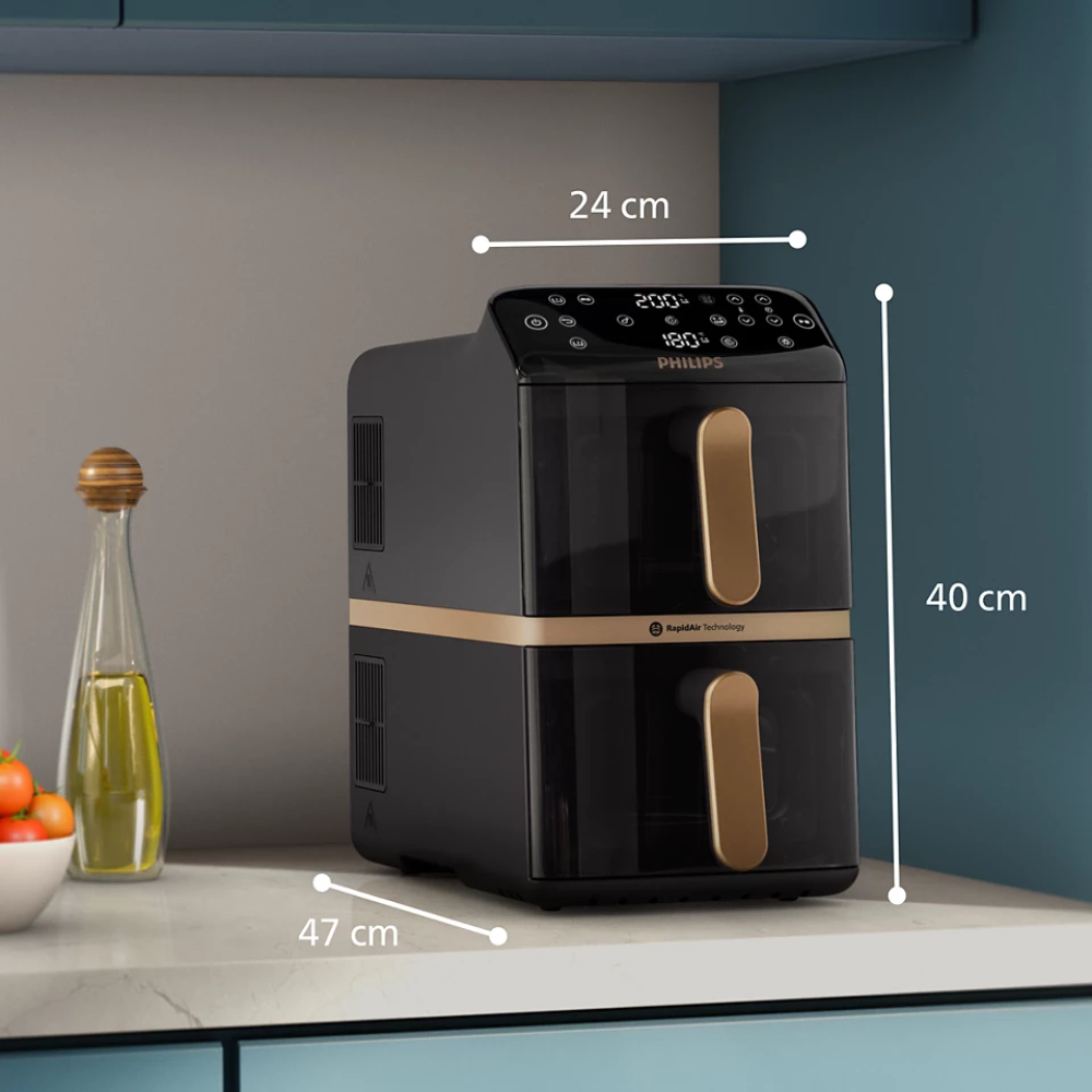 PHILIPS Friteza NA462\70 DUAL vertikalna, 10 l slika 2