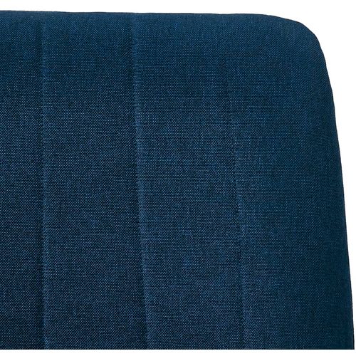 Blagovaonske stolice od tkanine 4 kom plave slika 13